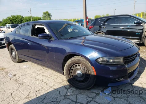 2016 Dodge Charger Police из США, поврежденный, VIN 2C3CDXKT8GH189265